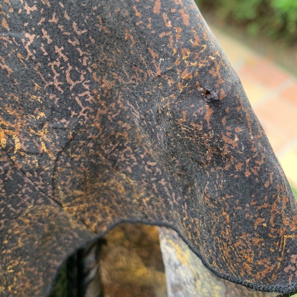 Beautiful Tiered Silk Chico’s Safari Maxi Skirt - Picture 7 of 7